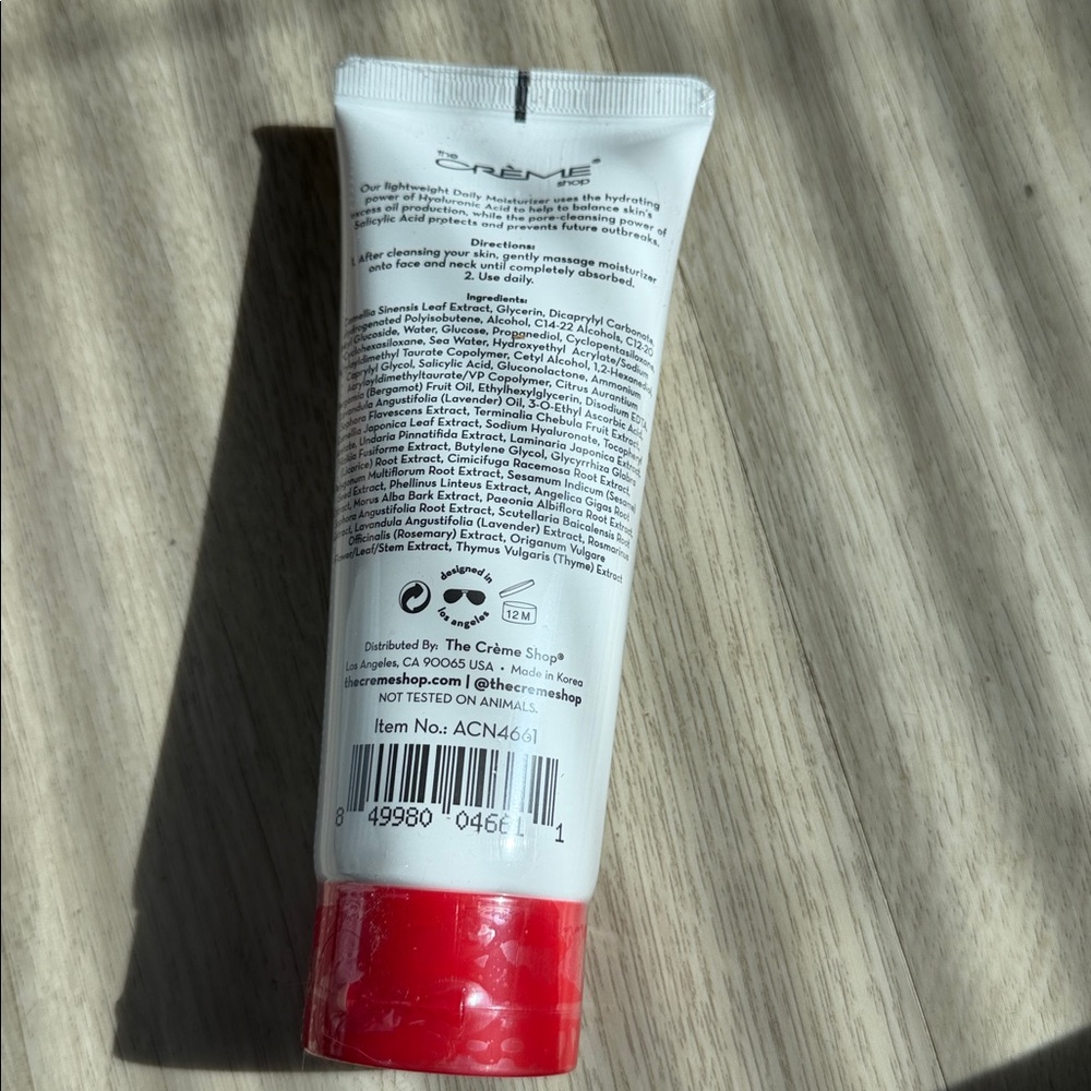 The Crème Shop - "What Acne?" Daily moisturizer - Picture 2 of 2